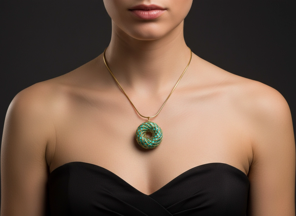 Z-KOLYE Enerjik hizalama ve denge için hazırlanmış bu toroidal kristal kolye EMF korumasını, hücresel yenilenmeyi ve genel canlılığı artırır.