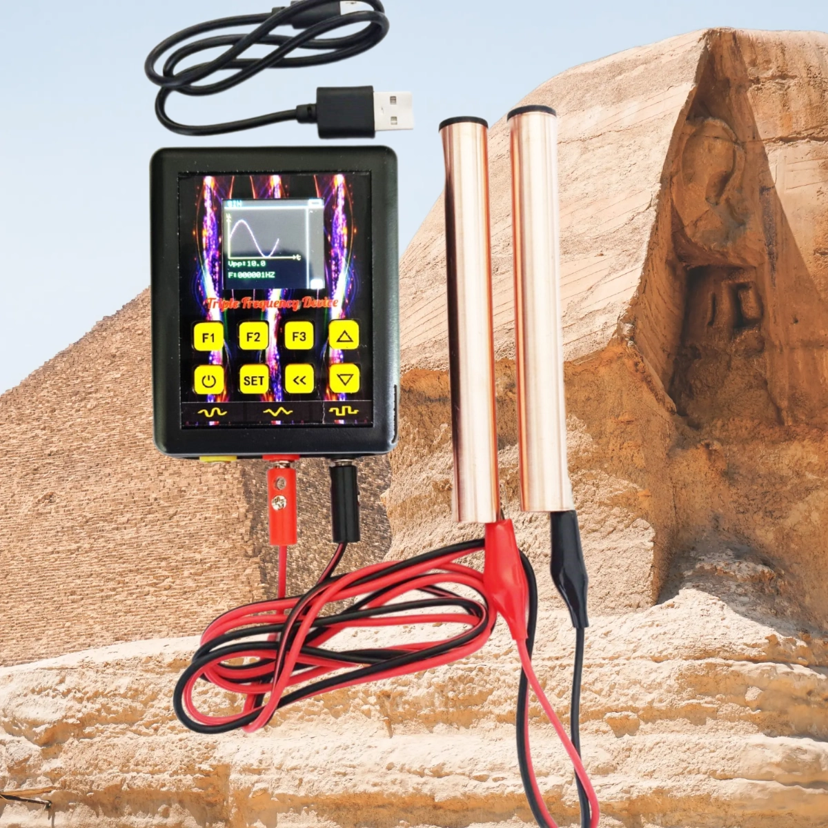 Z-MULTİFREKANS  Bio-rezonan Frekans Jeneratörü, elektroterapi ve bioenerji terapilerinde kullanılmak üzere geliştirilmiş